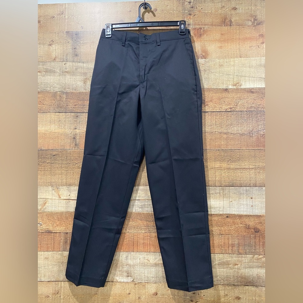 New With Tags Red Kap Mens Chinos Black Work Uniform  Pants Sz 28/32, 30/32